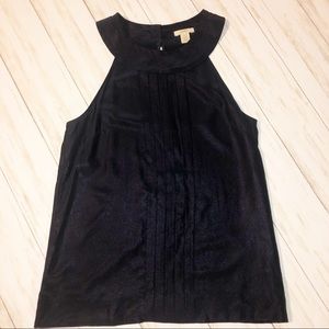 J. Crew Silk Metallic Vita Cami